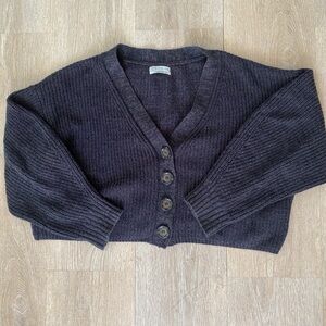 Cropped urban outfitters cardigan